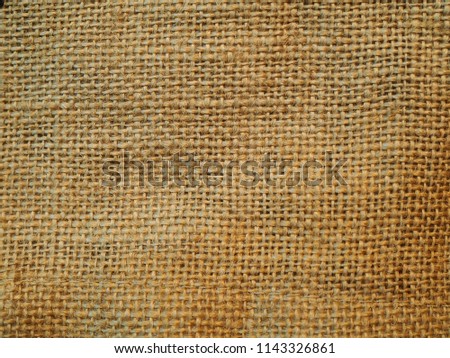 close up of sackcloth background texture