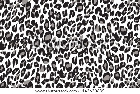 background texture leopard snow jaguar seamless repeats pattern print black white gray