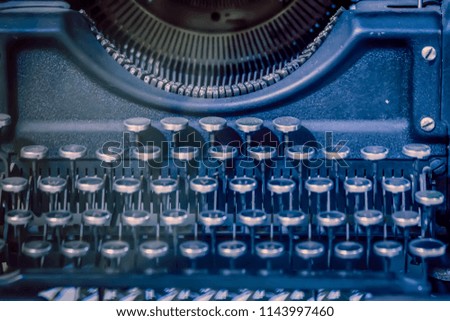 Vintage Old Typewriter