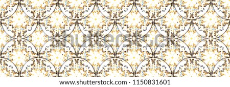 Colorful horizontal seamless mosaic pattern tiles for design