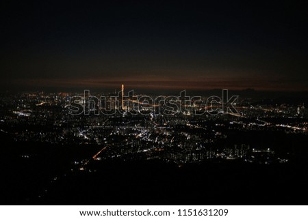 seoul night city