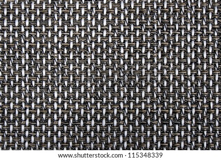 Gray background structure of a rough fabric