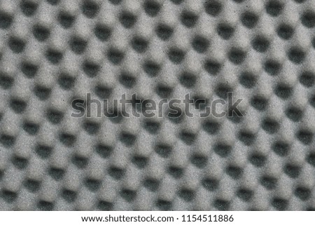 Sound insulation walls gray