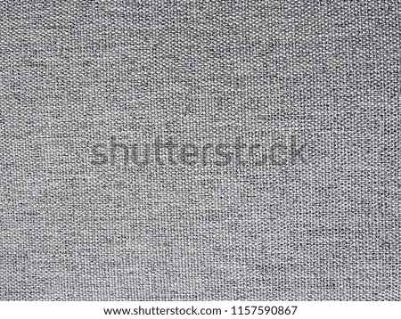 Gray canvas material fabric surface textured pattern background