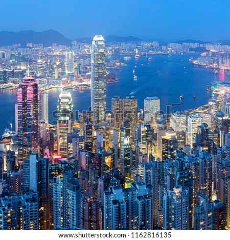 Hong Kong nght view 