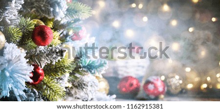 Christmas holidays background with copy space for your text