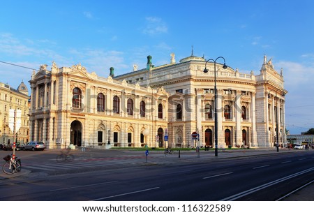 Burgtheater is the Austrian National Theatre in Vienna