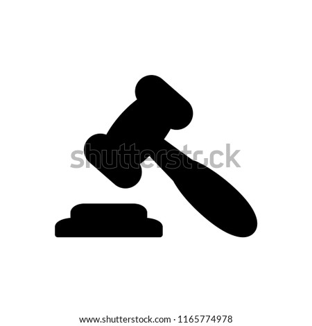 Security, auction icon. Element of judge gavel icon for mobile concept and web apps.