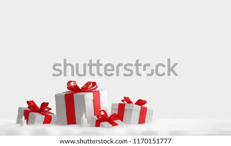 gifts boxes 3d-illustration