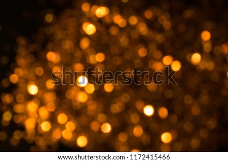 Abstract blurred bokeh background. Lens flare, holiday theme