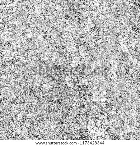 Texture of dust, scratches, chips. Background of old vintage surface black and white