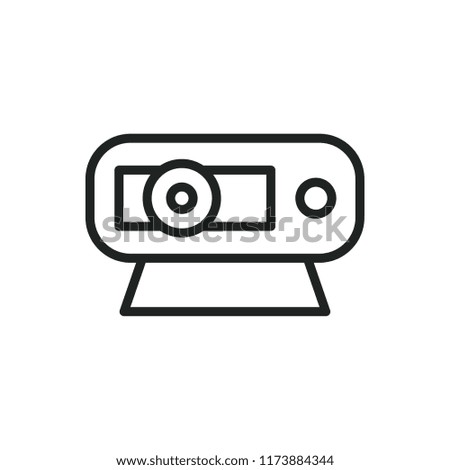 web camera vector icon