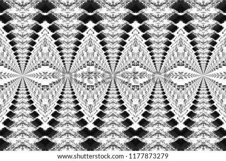 Black and white pattern for backgrounds and design