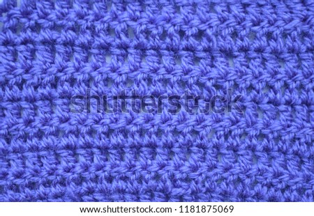 A crocheted textile texture