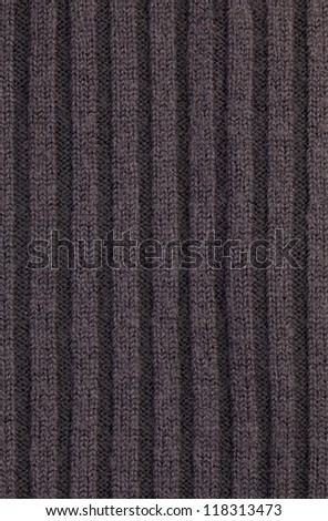 Gray Knitted wool background, Full Frame