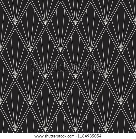Vector chevron abstract seamless pattern. Geometric classical background. Retro stylish texture.