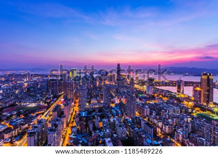 Xiamen city scenery