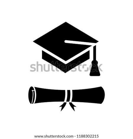 Graduate icon ,education icon 