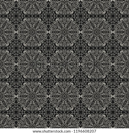 Abstract colorful grey square geometry tessellation seamless pattern tiles. Vector illustration. Can be used for textile design, wallpaper, pattern fills, background,  textures, floor tiles and other 