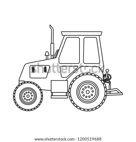Isolated object of build and construction icon. Set of build and machinery stock vector illustration.