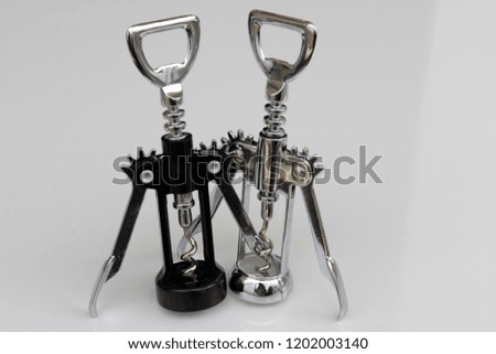 steel cork corkscrew