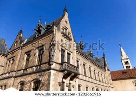 Building on the Prague Castle, Czech Republic