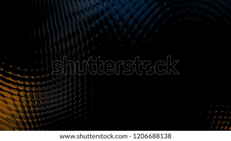 Abstract background. Colorful dynamic stylish wallpaper. Graphic illustration with wavy halftone design.