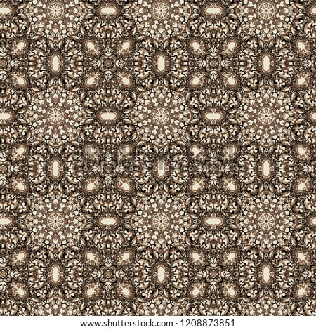 Seamless color lace pattern. With thin various lines.