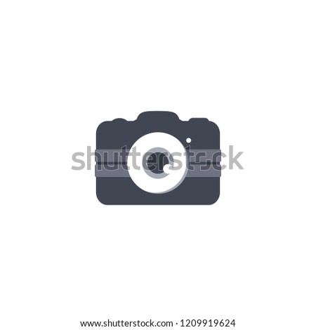 eye camera photography application vector