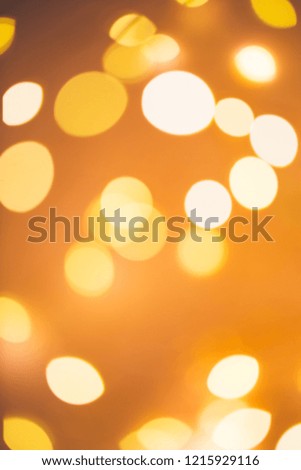 Blurred golden festive lights. Christmas time concept. Perfect new year backdrop. Party concept.