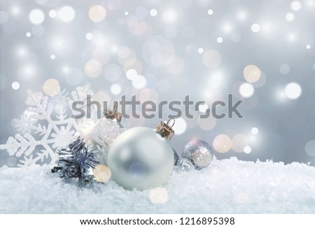 Christmas decorations isolated  on white background
