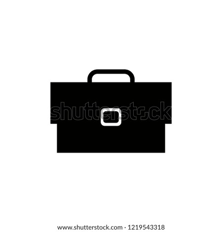 Business briefcase icon vector icon for web