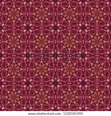 Nontrivial bright color abstract  geometric pattern, vector, can be used for printing onto fabric, interior, design, textile, wallpapers, covers, background, paper, tile, towel, carpet, border