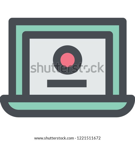 colorful icon computer