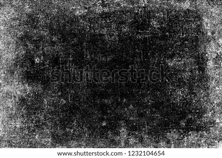 The grunge texture black and white