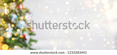 New Year and Christmas holidays background 