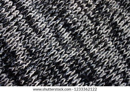 Texture of knitted fabric. Macro. Russia.