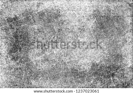 Black and white grunge texture. Abstract dirty vintage background. Old surface in scratches, chips, scuffs. Pattern vintage pattern dust, cracks