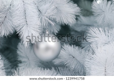 Christmas Ball on Christmas Tree