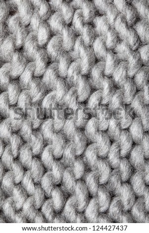 Knitted Wool Pattern