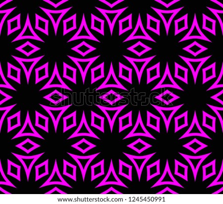 Seamless modern vector illustration with geometric ornament.