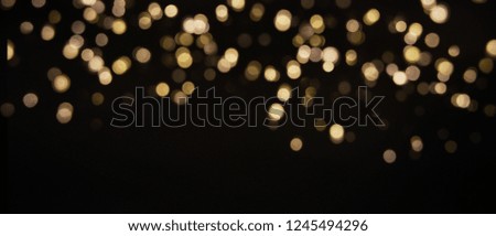 Abstract bokeh background, Christmas and New Year holidays background with light.