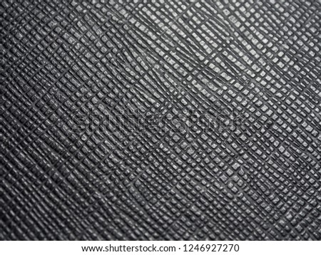 Rough leathery black surface for textural background