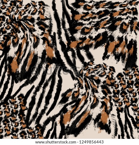 leopard  skin background