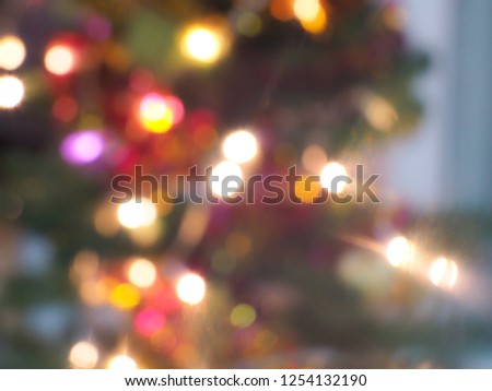 Abstract blur bokeh background.