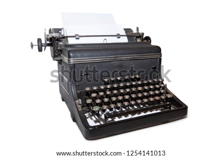 
Beautiful old typewriter