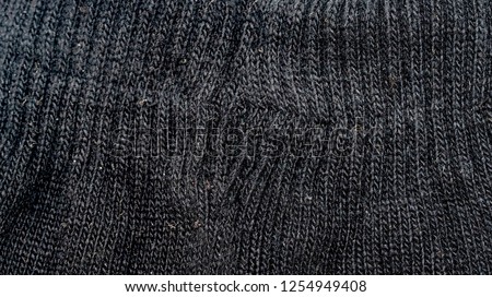 black fabric wool background