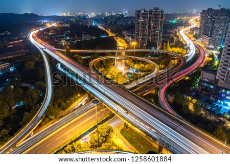 busy traffic road in urban
