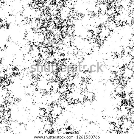 Vector grunge overlay texture. Black and white background