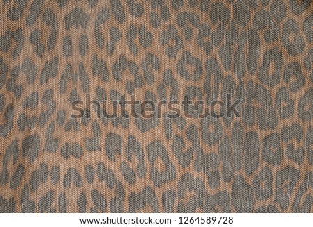 Leopard pattern cothes texture


